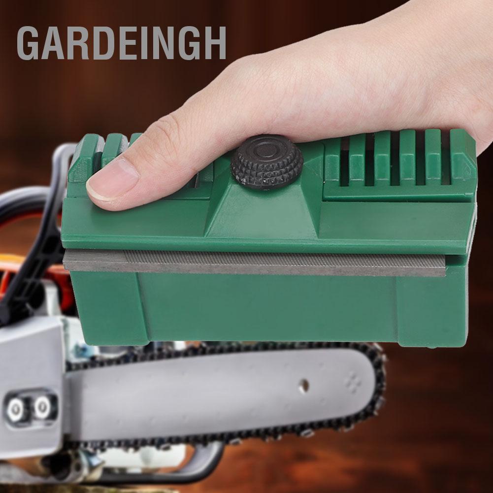 GardeingH Chainsaw Chain Track Guide Bar Rail Dressers ไฟล์ Repairer