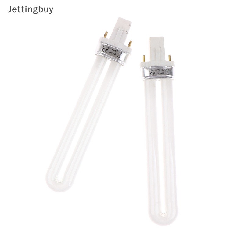 [Jettingbuy] หลอดไฟ UV 9W 12W รูปตัว U สําหรับเครื่องเป่าเล็บเจล LED ...