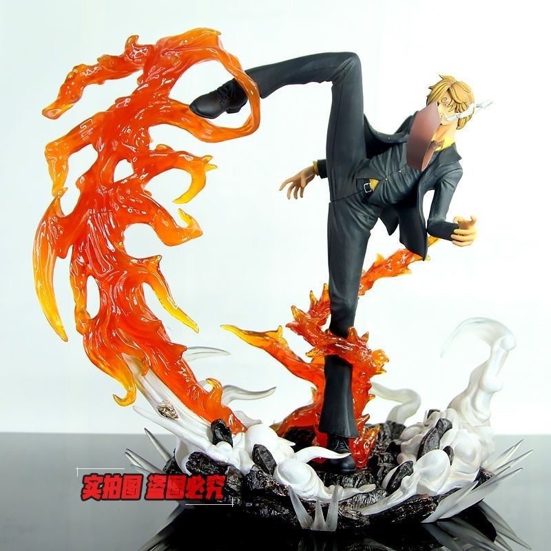 deepsea-studio-quick-delivery-in-stock-one-piece-high-quality-spot-flame-wind-leg-standing-posture-black-foot-shanzhi-combat-model-ornaments