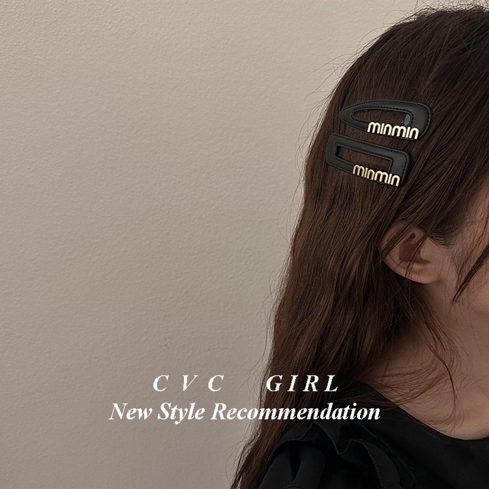 cvc-girl-กิ๊บติดผมหน้าม้า-ด้านข้าง-พิมพ์ลายตัวอักษร-สไตล์ฝรั่งเศสย้อนยุค-ระดับไฮเอนด์-สีดํา-สีขาว-เข้ากับทุกการแต่งกาย-แฟชั่นสําหรับผู้หญิง