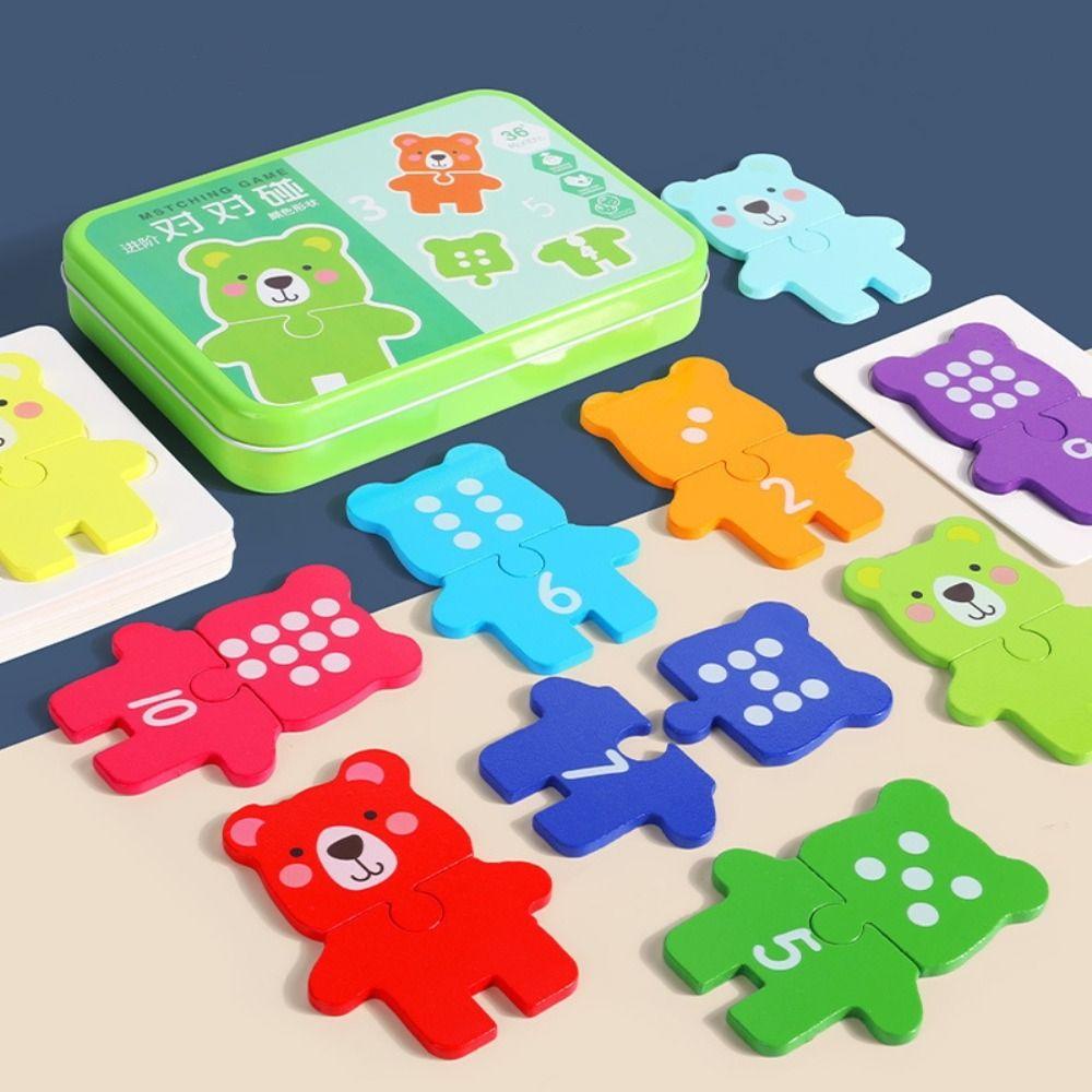เกมกระดานจิ๊กซอว์ไม้-montessori-ของเล่นเสริมการเรียนรู้คณิตศาสตร์-สําหรับเด็กปฐมวัย