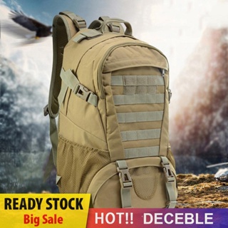 [Deceble.th] กระเป๋าเป้สะพายหลัง ผ้าออกซ์ฟอร์ด 900D รูปตัว D กันน้ํา ระบายอากาศ สําหรับผู้ชาย เดินป่า