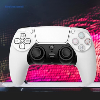 [ElectronicMall01.th] จอยสติ๊กควบคุมเกม บลูทูธ 4.0 พร้อมแจ็คหูฟัง 3.5 มม. ไมโครโฟน ทัชแพด ไฟสี สําหรับ PS4 PS3 PC