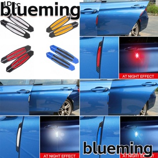 Blueming2 แถบสะท้อนแสง เพื่อความปลอดภัย สําหรับติดตกแต่งรถยนต์ 4 ชิ้น