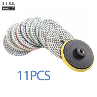 ⭐NEW ⭐Versatile and Durable Diamond Polishing Pads Set for Concrete For Granite Marble