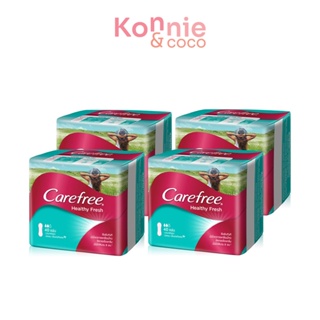 [แพ็คสี่] Carefree แผ่นอนามัย Healthy Fresh Regular [40pcs x 4pack] แผ่นอนามัยแบบโปร่งสบาย.