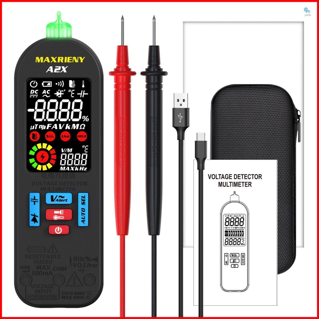MAXRIENY Intelligent Digital Multimeter - Portable and Reliable Tool