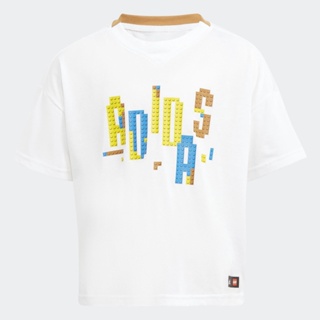 adidas ไลฟ์สไตล์ เสื้อยืด adidas x Classic LEGO® เด็ก สีขาว IB6190