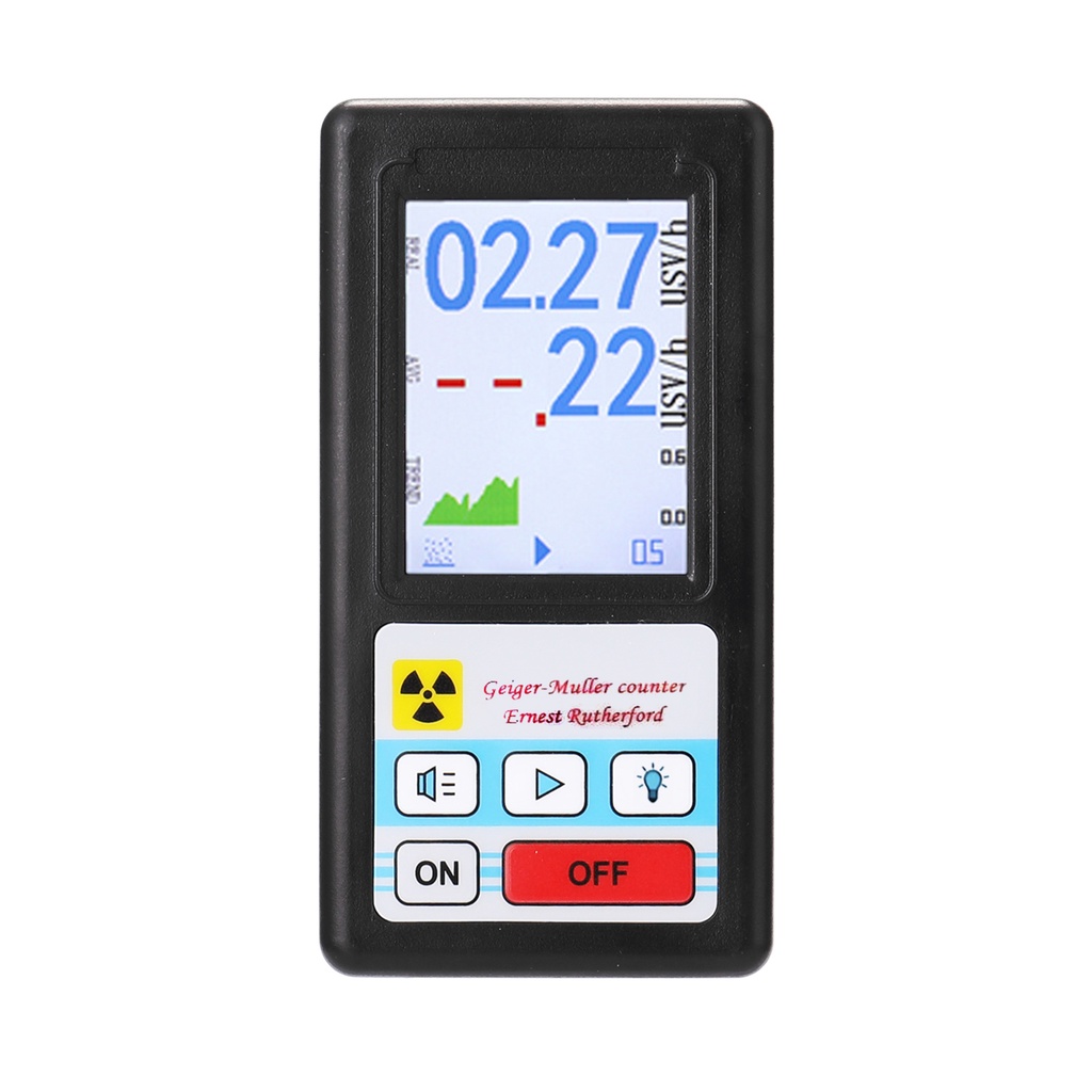 เครื่องตรวจจับรังสีนิวเคลียร์ Geiger Counter แบบพกพา Radioactive ...