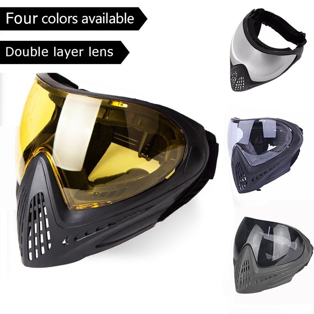 FMA F1 Full face mask with single layer หน้ากากสำหรับเล่นกีฬากลางแจ้ง ...