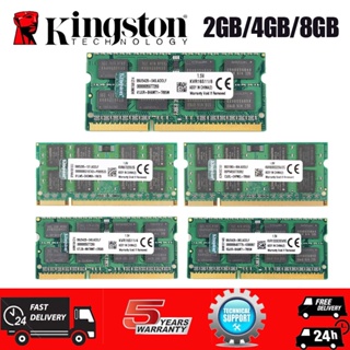 Kingston แรมแล็ปท็อป 2GB 4GB 8GB PC2 PC3 5300S 6400S 10600S 12800S 12800 DDR2 DDR3 DDR3L 800 1333 1600MHz