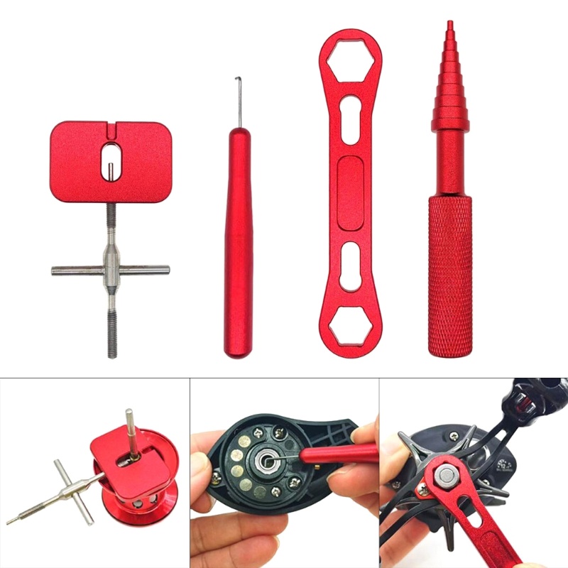 Sta เครื่องมือตกปลา รอกตกปลา แบริ่ง Pin Remover สแตนเลส Spool Pin ...