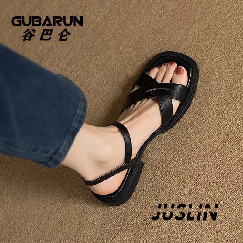 juslin-รองเท้าแตะผู้หญิง-ส้นแบน-ใส่สบาย-สไตล์เกาหลี-รองเท้าแฟชั่น-2023-ใหม่-ทันสมัย-trendy-สไตล์เกาหลี-สบาย-b28g16i-37z230910