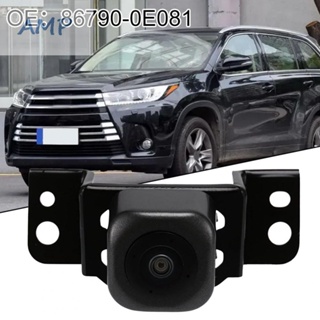 ⚡NEW 9⚡Front View Camera 86790-0E081 Accessories Black Car Durable Easy To Use