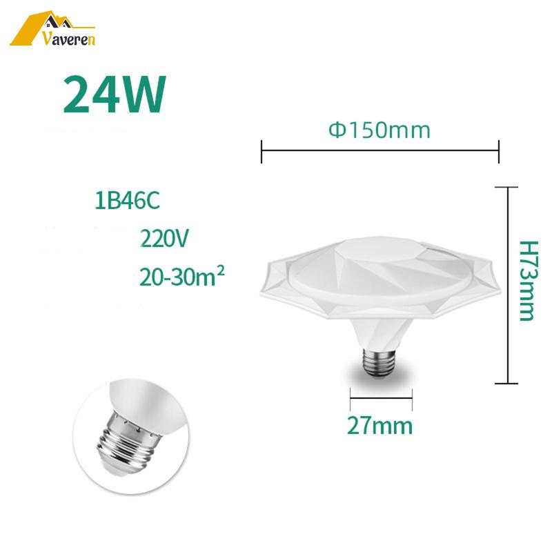 vaveren-หลอดไฟเพดานโรงรถ-led-6500k-สําหรับบ้าน-โรงรถ