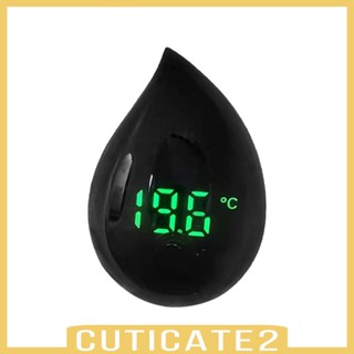 [Cuticate2] เครื่องวัดอุณหภูมิดิจิทัล หน้าจอ LED สําหรับตู้ปลา