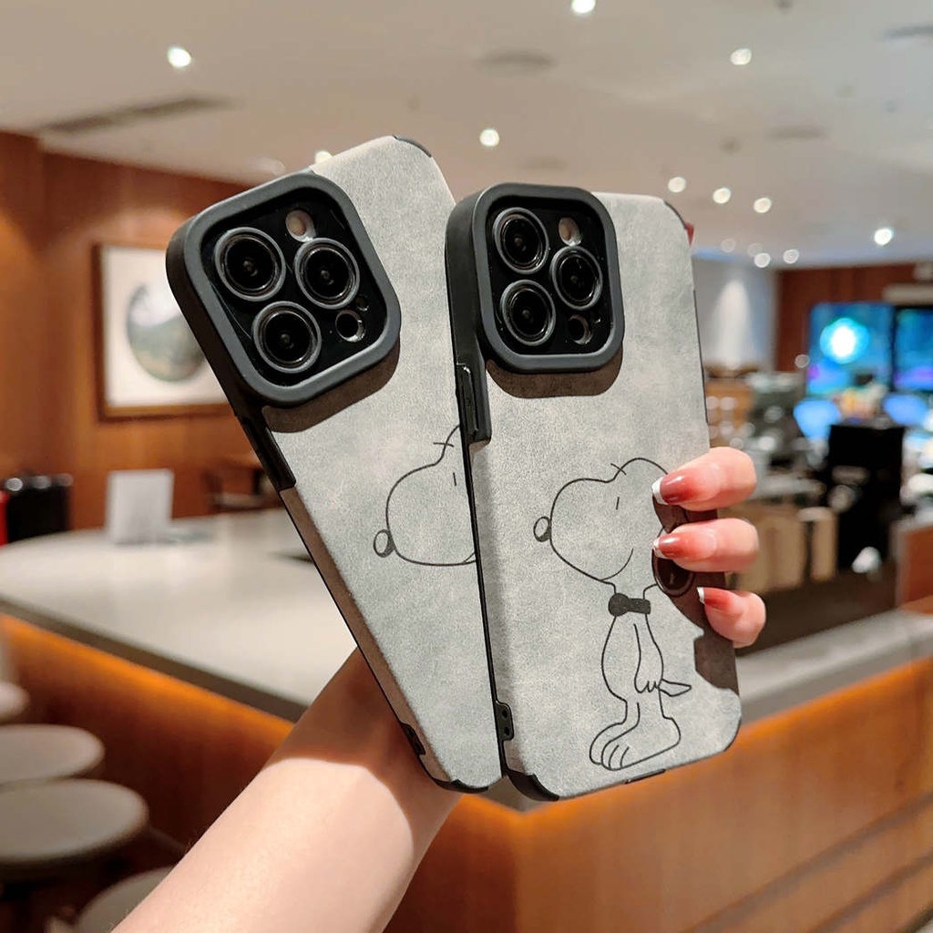 cartoon-snoopy-leather-soft-silicone-phone-case-for-samsung-galaxy-a73-5g-a51-a71-s20plus-s20-fe-a30s-a52s-a11-a21s-s21-s20-เคส-samsung-s23-ultra-s23-s22ultra-s10-a52-a50-a32-lite-เคส-a03s-a01-a12-a53