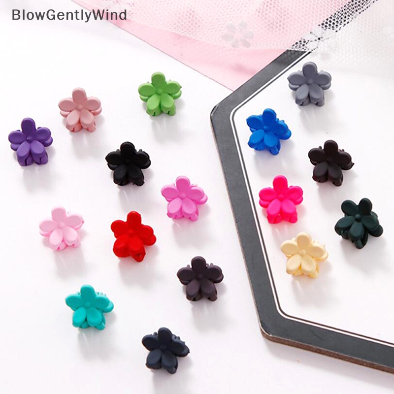 blowgentlywind-กิ๊บติดผม-ลายดอกไม้-ขนาดเล็ก-สีแคนดี้-แฟชั่น-10-ชิ้น-bgw