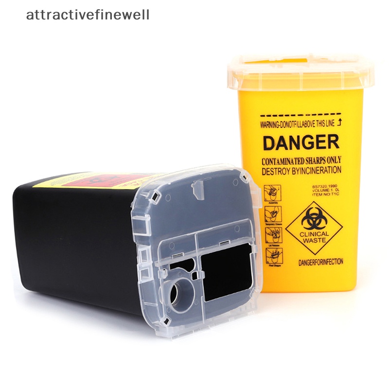 attractivefinewell-กล่องพลาสติก-ใช้แล้วทิ้ง-สําหรับใส่อุปกรณ์สัก-1-ลิตร-tiv