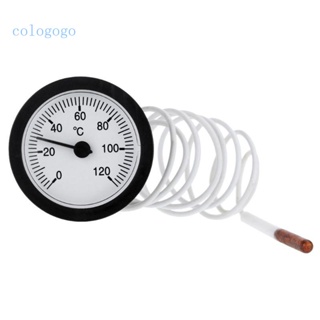Colo เครื่องวัดอุณหภูมิ 0-120℃ น้ํามันน้ํา พร้อมเซนเซอร์ 1 เมตร