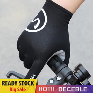 [Deceble.th] ถุงมือขี่จักรยาน แบบเต็มนิ้ว กันลื่น ระบายอากาศ สําหรับผู้ใหญ่ ผู้หญิง ผู้ชาย