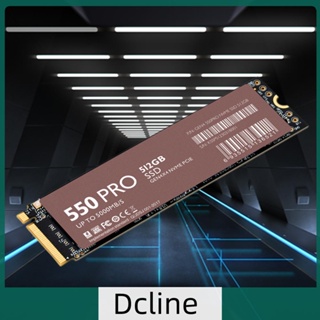 [Dcline.th] Nvme ฮาร์ดไดรฟ์ภายใน SSD 1TB 2TB 550 PRO สําหรับแล็ปท็อป แท็บเล็ต