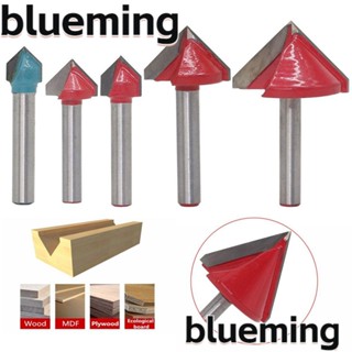 Blueming2 ดอกเร้าเตอร์เอ็นมิล คาร์ไบด์ CNC 6 มม. คุณภาพสูง 1 ชิ้น