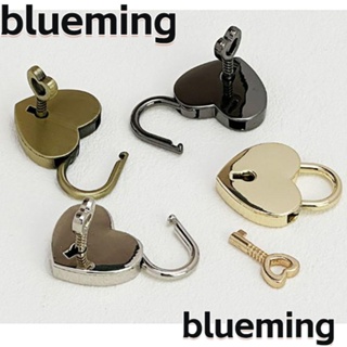 Blueming2 กุญแจล็อกกล่องเครื่องประดับ รูปหัวใจ สไตล์วินเทจ