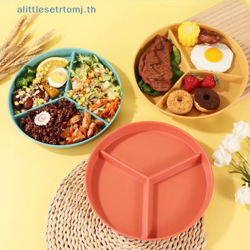 alittlese-จานแบ่งอาหาร-สลัด-ผลไม้-ข้าวสาลี-อาหาร-สามช่อง-สไตล์ตะวันตก-สําหรับห้องครัว-th