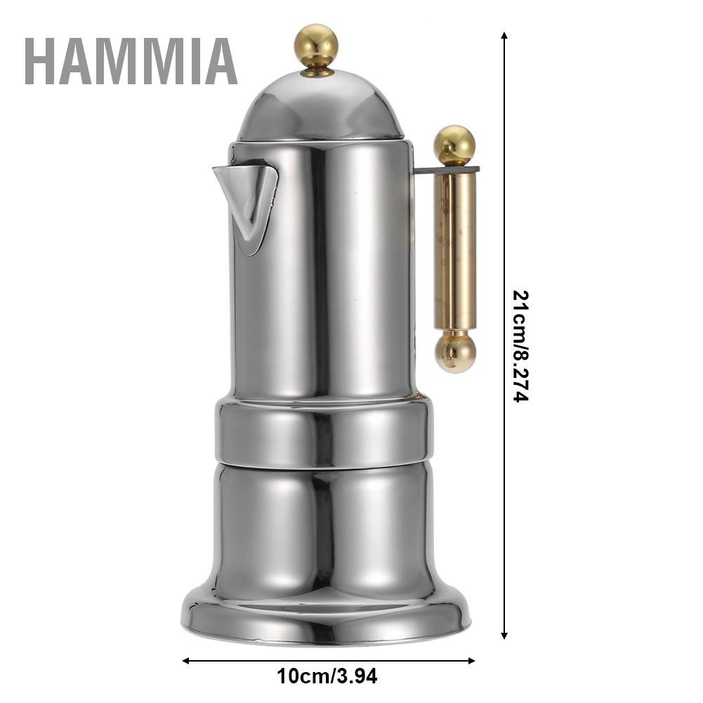 hammia-หม้อสแตนเลส-moka-pot-เครื่องชงกาแฟเอสเปรสโซแบบตั้งพื้นพร้อมวาล์วนิรภัย-200-มล