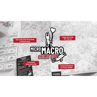 MicroMacro: Crime City - Board Game