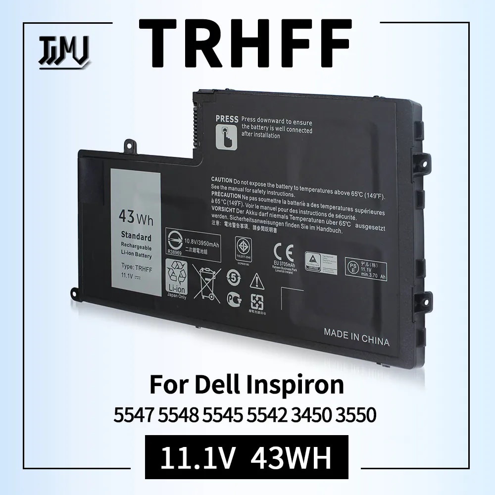 11.1v 43wh Trhff Battery For Dell Inspiron 5547 5545 5548 5447 5445