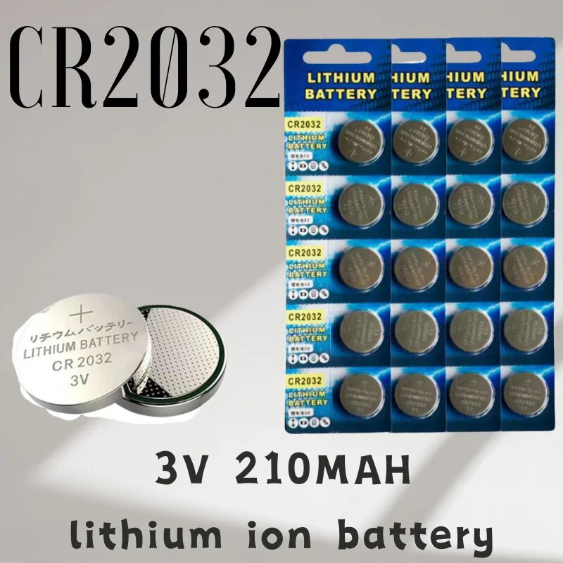 CR 2032 3V Lithium Button Cell Coin Battery CR2032 DL2032 ECR2032