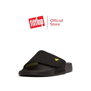 FITFLOP IQUSHION ADJUSTABLE รองเท้าแตะผู้ชาย รุ่น GT7-001 สี BLACK