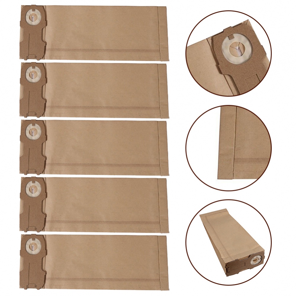 Recambios Progress Stuttgart 10 Bolsas Para Aspiradoras Progress Stuttgart 1800 W, PC 3720 Bolsa Para El Polvo Bolsas ( 2 Filtros – Nv603 Bolsas Desechables Multi-capa