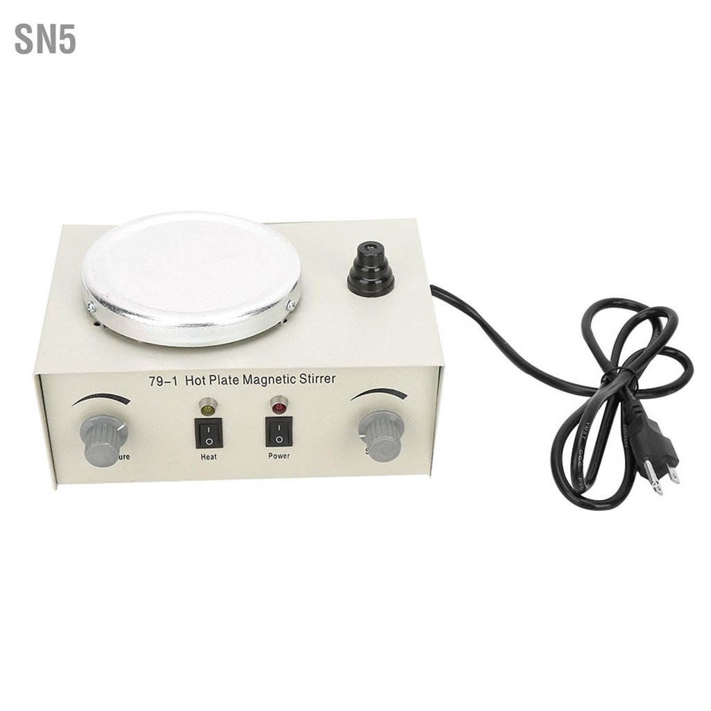 SN5 Magnetic Stirrer จานร้อนอุณหภูมิควบคุม Mixer Stirring ห้อง ...