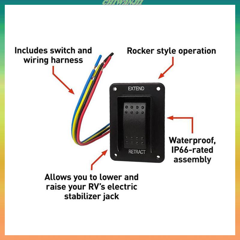 chiwanji1-387874-อะไหล่สวิตช์โคลงไฟฟ้า-12v-อุปกรณ์เสริม-สําหรับซ่อมแซม