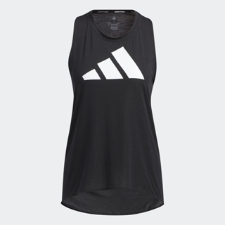 adidas เทรนนิง เสื้อกล้าม 3-Stripes Logo ผู้หญิง สีดำ HD9593