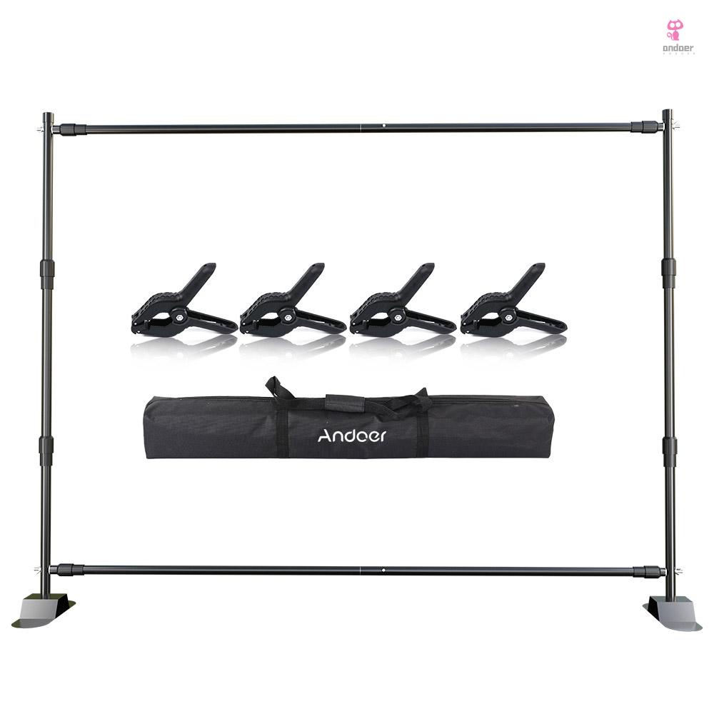 andoer-2-backdrop-stand-bracket-durable-aluminum-alloy-construction-for-studio-photography-easy-to-set-up-and-carry