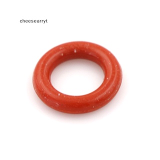 Chee ใหม่ แหวนซีลซิลิโคน โอริง สีแดง 10 มม. x 6 มม. x 2 มม. EN 50 ชิ้น