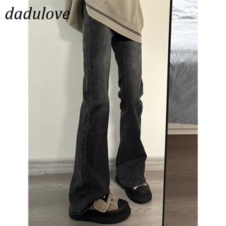 DaDulove💕 New American Ins High Street Retro Micro-flare Jeans Niche High Waist Stretch Wide Leg Pants Trousers
