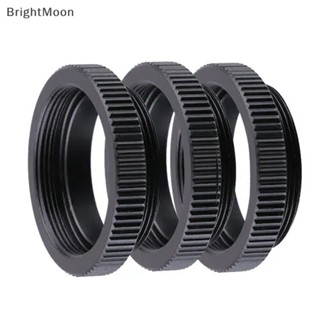 Brightmoon C-Mount อะแดปเตอร์แหวนต่อขยายเลนส์กล้อง C-CS 5 มม. สําหรับเลนส์กล้องวงจรปิด