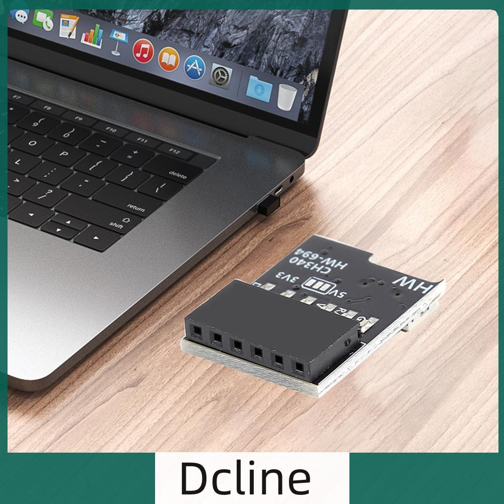 dcline-th-โมดูลอะแดปเตอร์แปลง-usb-เป็นพอร์ตอนุกรม-ttl-lvttl-ch340g