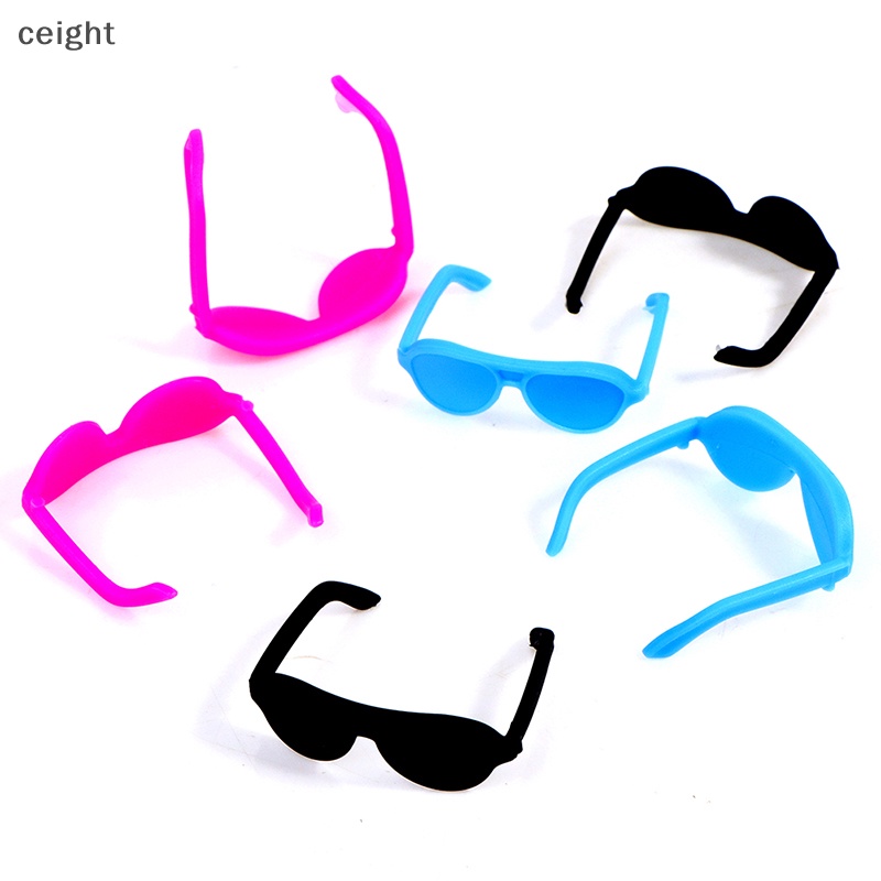 ceight-แว่นตา-คุณภาพสูง-อุปกรณ์เสริม-สําหรับบ้านตุ๊กตา-20-ชิ้น-ต่อ-1-ถุง