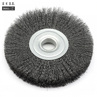 ⭐NEW ⭐4.5In Flat Crimped Stainless Steel Wire Wheel Brush for AngleGrinder 0.52in Bore