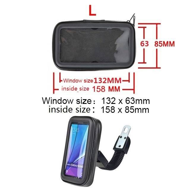 Bike Motor Phone Holder Waterproof Phone Bag Pouch Cases