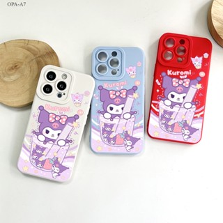 OPPO A7 A5S A12 A9 A5 A31 A3S A12E A53 A33 A15 A15S A16 A16S A93 A76 A36 A96 A57 A77S 2020 2022 Cartoon Kulomi เคส