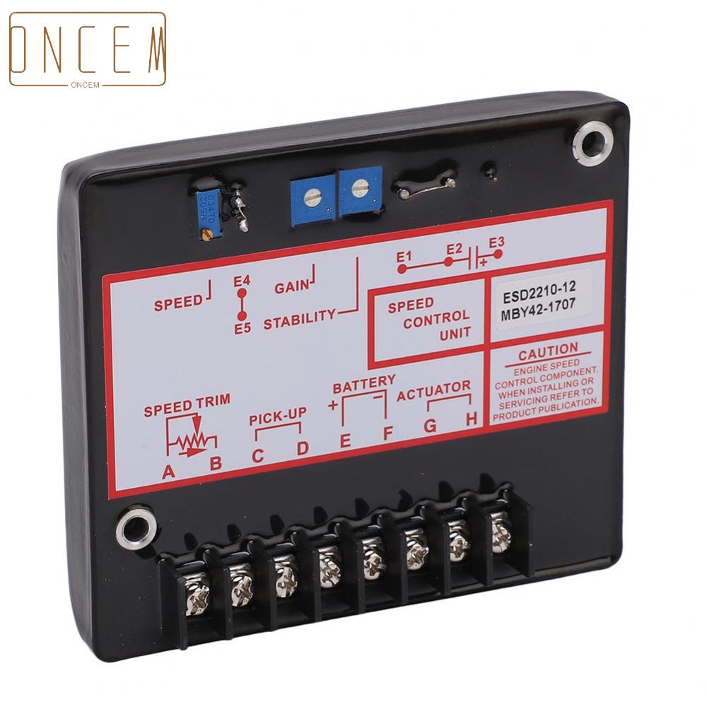 【ONCEMOREAGAIN】High quality Genset Speed Controller ESD2210 12 ...