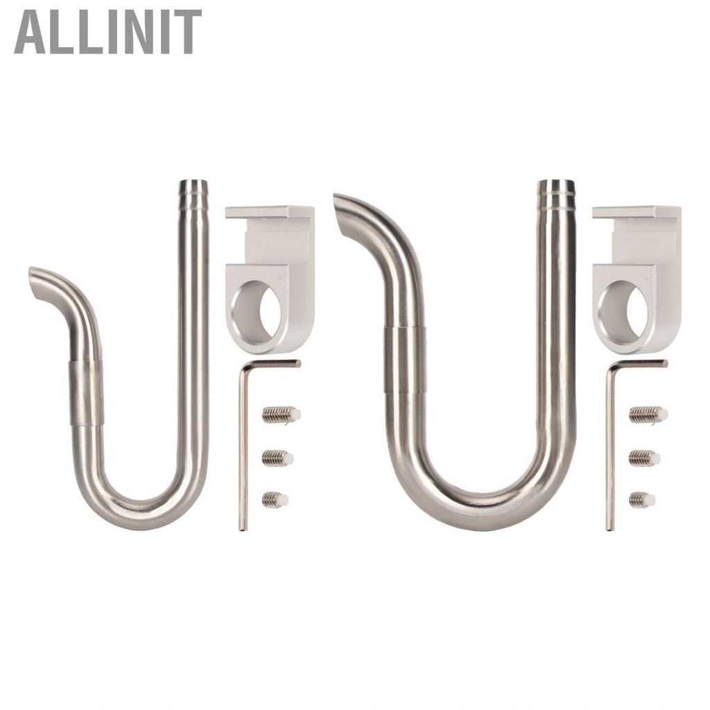 Allinit Aquarium Outflow Pipe 360 Degree Rotatable Water Outlet 304 ...