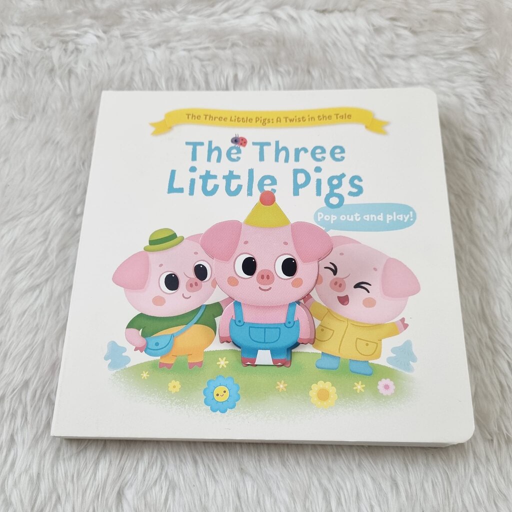 [หนังสือ เด็ก] The Three Little Pigs : A Twist in the Tale pop out and ...